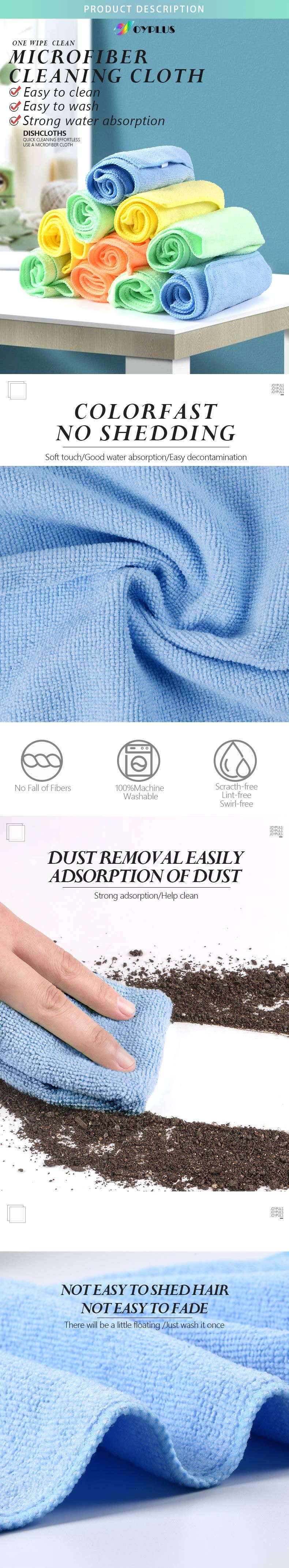 microfiber cleaning cloth custom