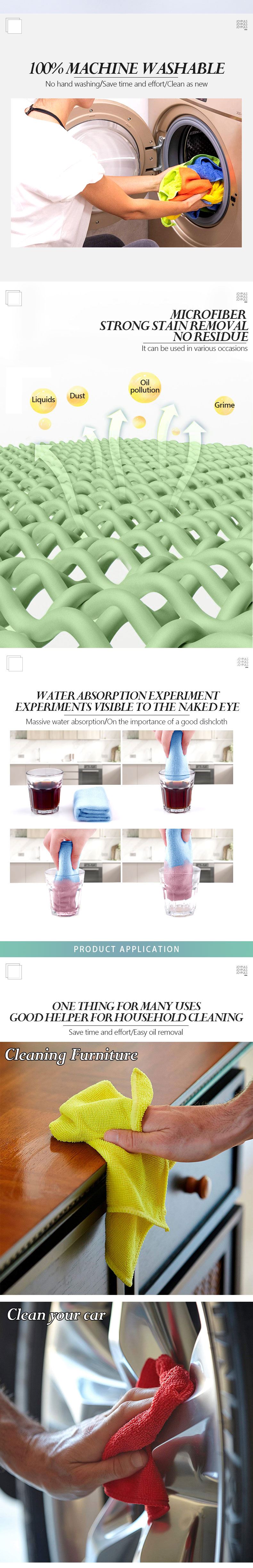 kitchen cleaning rags